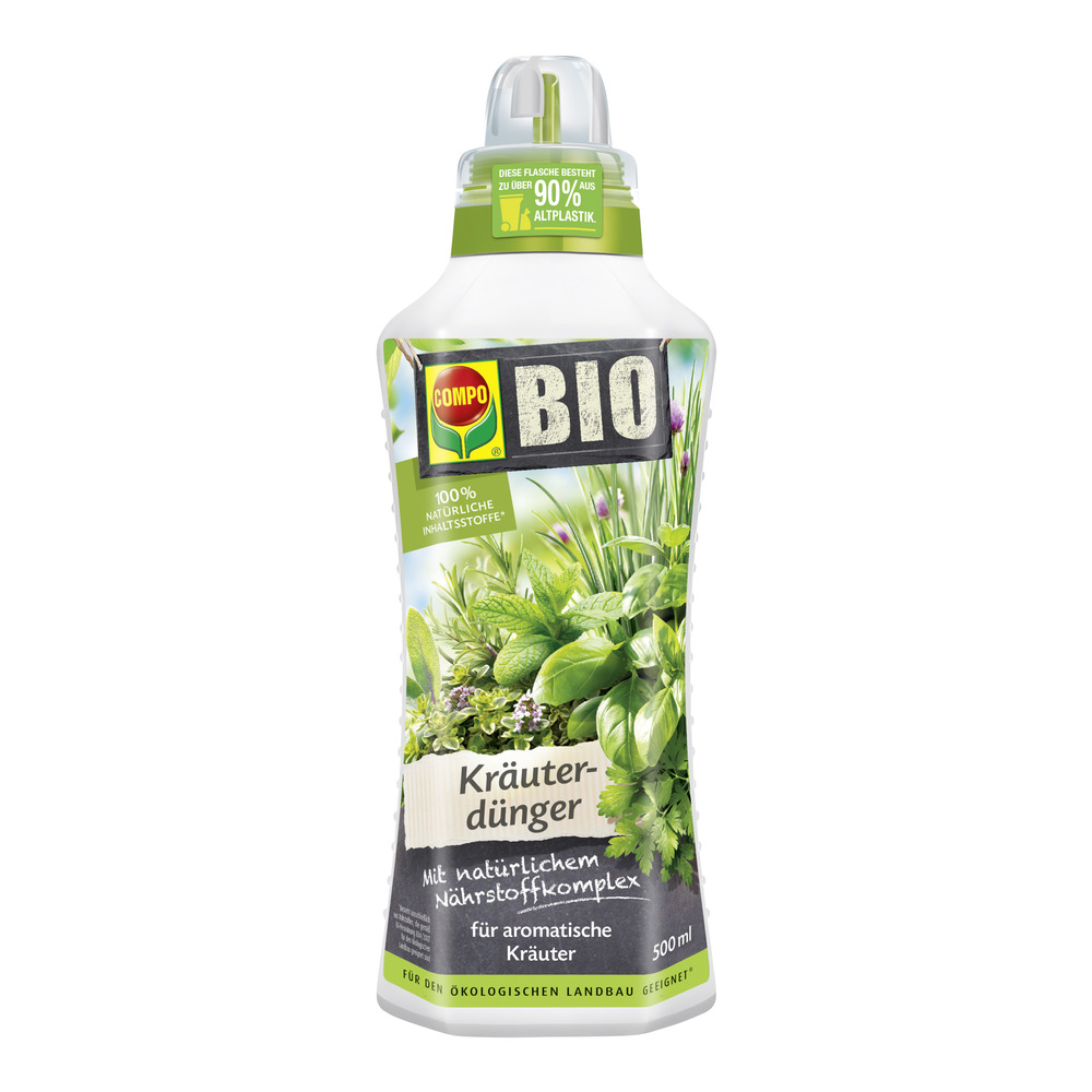 Flssig Dnger: COMPO Bio-Kruterdnger 500ml